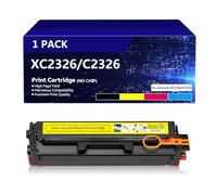 ZYHJZ Cartucho de tóner XC2326 C2326 sin Chip, Compatible con impresoras 24B7498/24B7495/24B7496/24B7497 de Alto Rendimiento (5500/6000 páginas) e impresión eficiente.,Y-No Chip