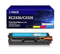 ZYHJZ Cartucho de tóner XC2326 C2326 sin Chip, Compatible con impresoras 24B7498/24B7495/24B7496/24B7497 de Alto Rendimiento (5500/6000 páginas) e impresión eficiente.,C-No Chip