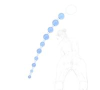 ZYHNYTAO Cadena anal Cuentas anales Plug anal Consolador anal con anillo de tracción impermeables Butt Plug Estimulación del ano Masturbador Entrenador anal Dilatación anal