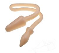 ZYHNYTAO Consolador Anal Extra Largo Anal Plug Anal Strand Doble Consolador Próstata Vaginal Masaje Punto G Consolador Realista Doble Enchufe Anal Pistón Consolador Masturbación Anal Plug Juguete