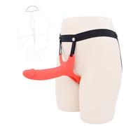 ZYHNYTAO Funda Hueca para Pene Ampliadora Strapon Strap-On Strap-On Consolador Pene Correa Ajustable Ampliadora Masturbador Juguete Sexual para Hombres Mujeres