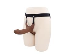 ZYHNYTAO Funda Hueca para Pene Ampliadora Strapon Strap-On Strap-On Consolador Pene Correa Ajustable Ampliadora Masturbador Juguete Sexual para Hombres Mujeres