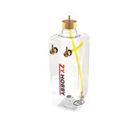 ZYHOBBY Tanque de combustible RC de 1000 ml, botella de combustible de gas RC con plástico transparente para modelo de avión RC en Estados Unidos