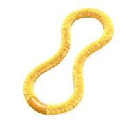 ZYIHNIRB Aro de Ejercicio de 1,5 Kg, Diseño Ergonómico para La Cintura, Equipo de Entrenamiento, Abdominales para Oficina, Interiores Y Hogar, Amarillo