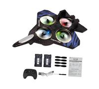 ZYIHNIRB Avión RC, Avión Teledirigido, Planeador RC de Hobby, Juguete para Exteriores para Niños Y Adolescentes, Batería Azul 2