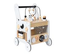 ZYIHNIRB de Madera para Bebés con Ruedas, Regalo para Niños Y Niñas Que Están Aprendiendo a Caminar. Juguete para Empujar.