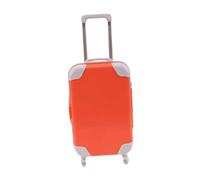 ZYIHNIRB Elegante Baúl de Viaje para Muñecas de Moda de 45 Cm (18 Pulgadas), Naranja