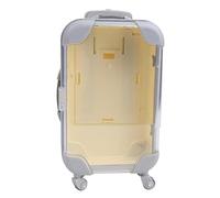 ZYIHNIRB Maleta de Muñeca, Juguetes, Viaje, Casa de Muñecas, Equipaje, Simulación, Juego de Casa de Muñecas 3D, Baúl, Entrenamiento para El Desarrollo, Amarillo - B