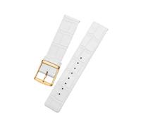zyimodl 16-22mm Correa simple sin costuras de cuero vacuno de grano liso para relojes de cuarzo de hombres/mujeres