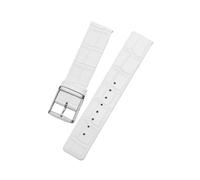 zyimodl 16-22mm Correa simple sin costuras de cuero vacuno de grano liso para relojes de cuarzo de hombres/mujeres