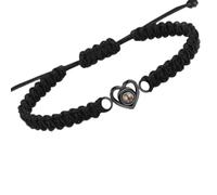zyinoant Pulsera Personalizadas Con Foto, Personalizada Pulsera Hombre Y Mujer Regalos Personalizados para Día de San Valentín, Parejas, Cumpleaños, Amigo, Abuela (1Pcs-C Estilo)