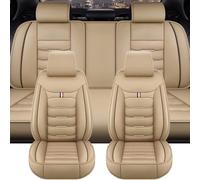 ZYIOPKG Fundas de Cuero para Asientos de Coche, para Toyota Verso 5-Seat (2011-2016), Fundas de Cuero y Cojines Transpirables para Asientos de Verano.,B