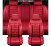 ZYIOPKG Fundas de Cuero para Asientos de Coche, para Toyota Verso 5-Seat (2011-2016), Fundas de Cuero y Cojines Transpirables para Asientos de Verano.,E