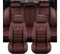 ZYIOPKG Fundas de Cuero para Asientos de Coche, para Toyota Verso 5-Seat (2011-2016), Fundas de Cuero y Cojines Transpirables para Asientos de Verano.,D