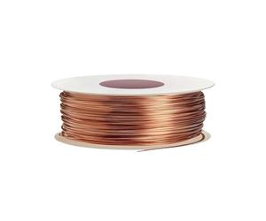 Zyiphor Alambre de Cobre Puro 1mm x 20m Alambre de Cobre Desnudo para Jardinería, Cultivo de Plantas y Vegetales para la Fabricación de un Modelo de Motor Electromagnético