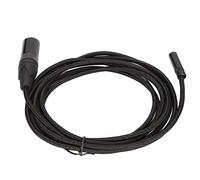 ZyjGaliliad Cable de hembra de 3,5 mm a macho XLR de 3 pines, cable con conector XLR y carcasa de aleación de aluminio, cable de audio apantallado trenzado en nylon para micrófono, mezclador,