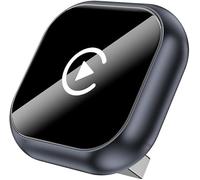 ZYJHGF Adaptador CarPlay Inalámbrico 2 en 1 para Dodge Charge Durango Intrepid Neon, USB Bluetooth Conexión Plug and Play Accesorios de Coche,D-Grey