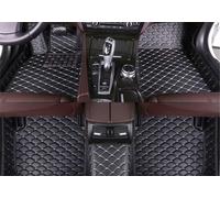 ZYJHGF Alfombrillas Piso de Coche de Cuero para Mini Cooper 3 Portes F56 2014-2021 2022 2023 2024 2025(LHD), Alfombras de Coche Moqueta Todo Tipo de Clima Antideslizantes Impermeables