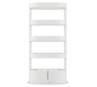 ZYJIX 4-Tier Hydroponic Grow Tower, 64-Hole Indoor Garden System con Luzs LED de Control Remoto Full-Spectrum para Herbs Vegetable, Kit de Plantación Compacto sin Suelo para Cocina de casa