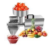 ZYJIX Máquina Coladora, Colador De Alimentos De Acero Inoxidable Y Máquina para Hacer Salsas, Exprimidor Eléctrico De Frutas, Máquina para Mermelada, para Enlatar Purés De Tomate, Salsas Y Más