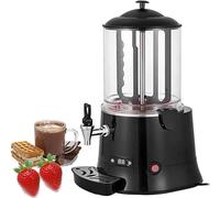 ZYJIX Máquina Eléctrica para Hacer Chocolate Caliente, Dispensador Comercial, Calentador para Calentar Chocolate, Café, Leche, Té, Jugo - 10l
