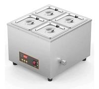 ZYJIX Máquina Eléctrica para Templar Chocolate: Control Digital De Temperatura, Calentador De Alimentos De Acero Inoxidable para Chocolate/Leche/Crema