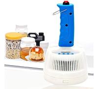 ZYJIX Sellador de inducción electromagnética, máquina de sellado térmico portátil con tiempo de potencia ajustable para botellas de vidrio de plástico, sellador de tapas de papel de aluminio