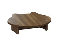 ZYJIX Taburete de madera antideslizante para cocina, baño, oficina, diseño ergonómico, fácil de llevar, capacidad de 100 kg, reposapiés rústico pequeño
