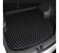 ZYJZXL188 Alfombrilla Maletero Coche para Mini Cooper/One 2door 2014-2021 Lower Layer, Cuero Protector Maletero Impermeables Bandeja Trasero Funda, Accesorios Coche,Black-Beige