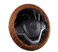 ZYJZXL188 Peludo Funda Volante para BMW 5er E28 E34 E39 E60 E61 F07 F10 F11 G30 G31 2000-2023 2024, Coche Cubierta de Volante Invierno, Cubre Mullida Calentador Cómoda, Accesorios Coche,Brown