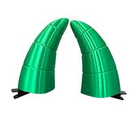 ZYKEJJDDAK 1 par de horquillas para el pelo en forma de cuerno, horquillas de Halloween, pasadores de pelo de diablo, accesorios para el cabello para cosplay