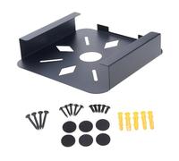 ZYKEJJDDAK 2 soportes avanzados de refrigeración para computadora, marco de acero reforzado, montaje multiposición para pared/debajo del escritorio y métodos de instalación triples de ajuste seguro