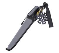 ZYKEJJDDAK Bastón plegable de vadeo para pesca con mosca, palo plegable de aleación de aluminio, caña de senderismo, equipo de vadeo retráctil