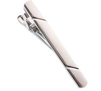 ZYKEJJDDAK Broche de corbata para hombre para graduados, entrevistas, identificación, accesorios de fotos, aspecto formal para aniversario de boda, 5.82cm, acero de titanio