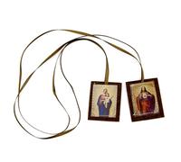 ZYKEJJDDAK Colgante protector artístico hecho con texto en inglés «Holy Holy» que mejora la creencia y personaliza estilos de joyería, accesorio casual