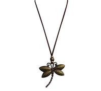 ZYKEJJDDAK Collar antiguo expandible de 60 a 65 cm, cadena para el cuello, colgante de joyería coreana vintage en forma de corazón