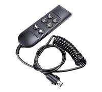 ZYKEJJDDAK Controlador manual de mano para sofá eléctrico, 6 botones, 5 pines, interruptores reclinables, botones de silla elevadora, manual de elevación