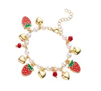 ZYKEJJDDAK Cuentas de corazón únicas hechas a mano con textura de aleación ajustable para regalo y uso diario. Cadena de perlas de tendencia, talla única, como se describe