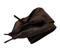 ZYKEJJDDAK Cuerdas de zapatos anchas plisadas multiuso, para proyectos de manualidades, embalaje, decoración, para mujer, cordones decorativos de satén, cordones anchos plisados y arrugados, Color