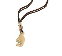 ZYKEJJDDAK Elegante collar con colgante de gato para mujer, estilo étnico, estilo retro, con cuentas de estrella, cadena de cuerda, joyería para uso casual o formal, 505cm, Flocado y cuerda, No es una