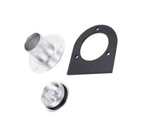 ZYKEJJDDAK Fuerte montaje de puerto de acceso para cisterna de carbón de 5 cm, construcción de aluminio para bulevares de arena, buggies de arena, juego de cuello de relleno de carbón de aluminio