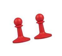 ZYKEJJDDAK Juego de 2 cubiertas de silicona para barra de refugio resistente a la electricidad, protección contra la intemperie, accesorio esencial para camping, clavija a prueba de truenos