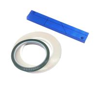 ZYKEJJDDAK Juego de bloques de empalme de cinta de 1/4 de 10 pulgadas y kits de carrete abierto líderes, bloques de metal para grabadoras, carrete abierto