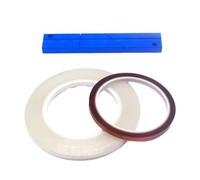 ZYKEJJDDAK Juego de bloques de empalme de cinta de 1/4 de 10 pulgadas y kits de carrete abierto líderes, bloques de metal para grabadoras, carrete abierto