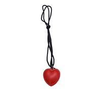 ZYKEJJDDAK Leathers - Collar de corazón con temperamento femenino, cadena de clavícula ajustable para estudiantes versión coreana, 86cm, Piel, No es una piedra preciosa