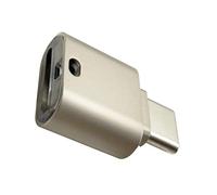 ZYKEJJDDAK Lector de tarjetas TF tipo C a microed con llavero, soporta hasta 2 TB de almacenamiento para portátiles, PC y más adaptador de tarjeta de memoria tipo C