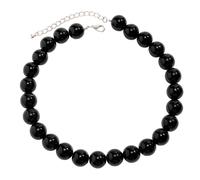 ZYKEJJDDAK Llamativo collar de cuentas acrílicas, joyería única para el cuello, accesorios de moda, collar corto para cualquier persona, 404cm, Acrílico, No es una piedra preciosa