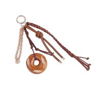 ZYKEJJDDAK Llavero con temática de comida contemporánea, decoración creativa, bolsa de cuerda trenzada, colgante, bolsa de regalo, accesorios, mochila multiusos, Q1872 1