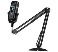 ZYKEJJDDAK Micrófono dinámico profesional de alta sensibilidad para transmisión, micrófono de computadora, reducción de ruido para micrófono de condensador profesional, computadora portátil