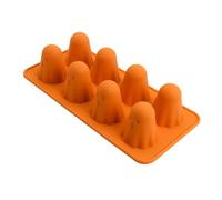 ZYKEJJDDAK Molde de silicona reutilizable con forma de espectros, apto para lavavajillas, diseños flexibles para hacer velas